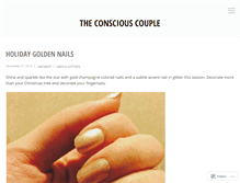 Tablet Screenshot of consciouscouple.wordpress.com