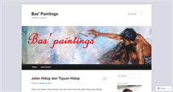 Desktop Screenshot of baspaintings.wordpress.com