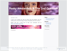 Tablet Screenshot of pookyworld.wordpress.com