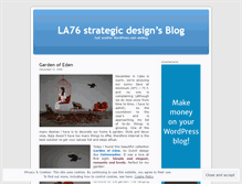 Tablet Screenshot of la76strategicdesign.wordpress.com