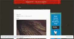 Desktop Screenshot of katyproject365.wordpress.com