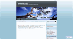 Desktop Screenshot of anitanolan.wordpress.com