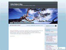 Tablet Screenshot of anitanolan.wordpress.com