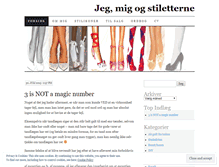 Tablet Screenshot of jegmigogstiletterne.wordpress.com