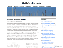 Tablet Screenshot of caitlinannesmith.wordpress.com