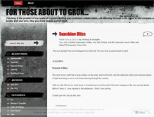 Tablet Screenshot of forthoseabouttogrok.wordpress.com