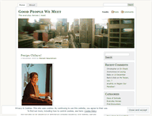 Tablet Screenshot of goodpeoplewemeet.wordpress.com