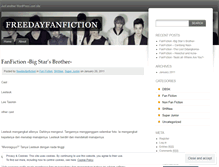 Tablet Screenshot of freedayfanfiction.wordpress.com