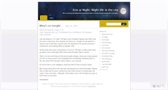 Desktop Screenshot of erieatnight.wordpress.com