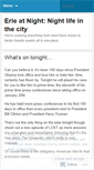 Mobile Screenshot of erieatnight.wordpress.com