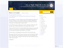 Tablet Screenshot of erieatnight.wordpress.com