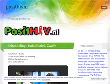 Tablet Screenshot of posithivnl.wordpress.com