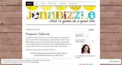 Desktop Screenshot of jennbizzle.wordpress.com