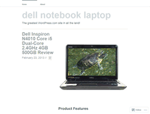Tablet Screenshot of dellnotebooklaptop.wordpress.com