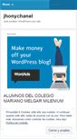 Mobile Screenshot of jhonychanel.wordpress.com