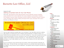 Tablet Screenshot of barnettelawoffices.wordpress.com