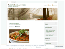 Tablet Screenshot of jaimeslastappetite.wordpress.com