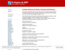 Tablet Screenshot of elorganodewef.wordpress.com