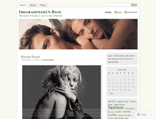 Tablet Screenshot of imsaraspiegel.wordpress.com