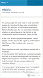 Mobile Screenshot of njcbiz.wordpress.com