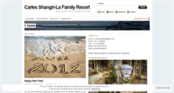 Desktop Screenshot of carlesshangrila.wordpress.com