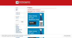 Desktop Screenshot of minimangames.wordpress.com