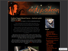 Tablet Screenshot of antipodeanmushroom.wordpress.com