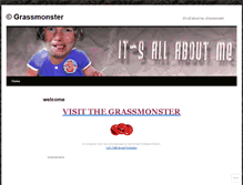 Tablet Screenshot of grassmonster.wordpress.com
