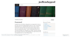 Desktop Screenshot of joellenclaypool.wordpress.com