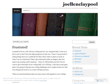 Tablet Screenshot of joellenclaypool.wordpress.com