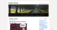 Desktop Screenshot of antonioconese.wordpress.com