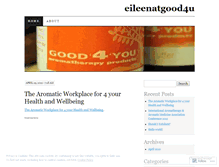 Tablet Screenshot of eileenatgood4u.wordpress.com