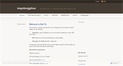 Desktop Screenshot of maydongphuc.wordpress.com