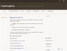 Tablet Screenshot of maydongphuc.wordpress.com