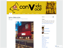 Tablet Screenshot of convidavoce.wordpress.com