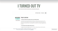 Desktop Screenshot of iturnedouttv.wordpress.com