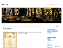 Tablet Screenshot of jmorral.wordpress.com