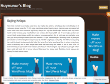 Tablet Screenshot of nuynunur.wordpress.com