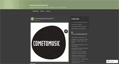 Desktop Screenshot of cometomusic.wordpress.com