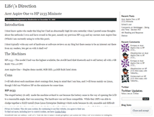 Tablet Screenshot of lifesdirection.wordpress.com