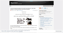 Desktop Screenshot of haqkidawat.wordpress.com