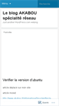 Mobile Screenshot of akabou.wordpress.com