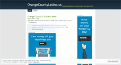 Desktop Screenshot of oclatino.wordpress.com