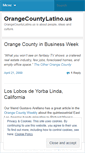 Mobile Screenshot of oclatino.wordpress.com