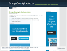 Tablet Screenshot of oclatino.wordpress.com