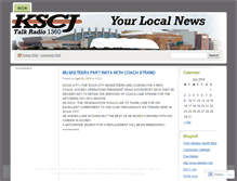 Tablet Screenshot of kscj.wordpress.com
