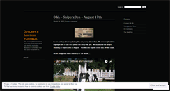 Desktop Screenshot of outlawsandlawdogs.wordpress.com