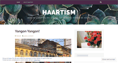 Desktop Screenshot of haartism.wordpress.com