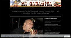 Desktop Screenshot of micabanitaburgerscabo.wordpress.com