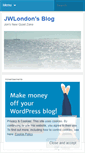 Mobile Screenshot of jwlondon.wordpress.com